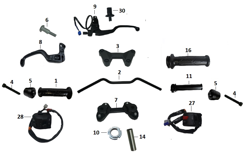 BAJAJ PULSAR N 160 UG DEBRİYAJ KOLU KÜTÜĞÜ SOL KOMPLE - 2