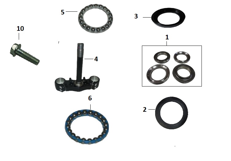 BAJAJ DOMİNAR D 250 DİREKSİYON MİLİ RULMAN TOZ KAPAĞI - 2