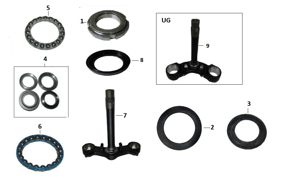 BAJAJ DOMİNAR 400 UG DİREKSİYON MİLİ RULMAN TOZ KAPAĞI - 2