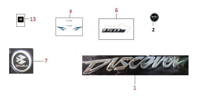 BAJAJ DISCOVER 150F ŞANZUMAN KAPAĞI SOL DTS-İ YAZISI