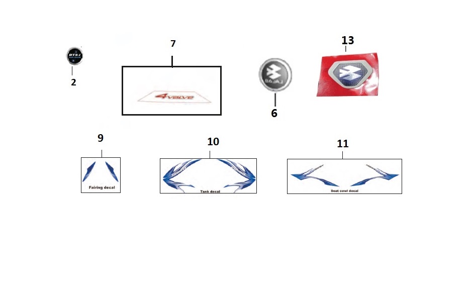 BAJAJ DISCOVER 125ST FAR LOGOSU - 2