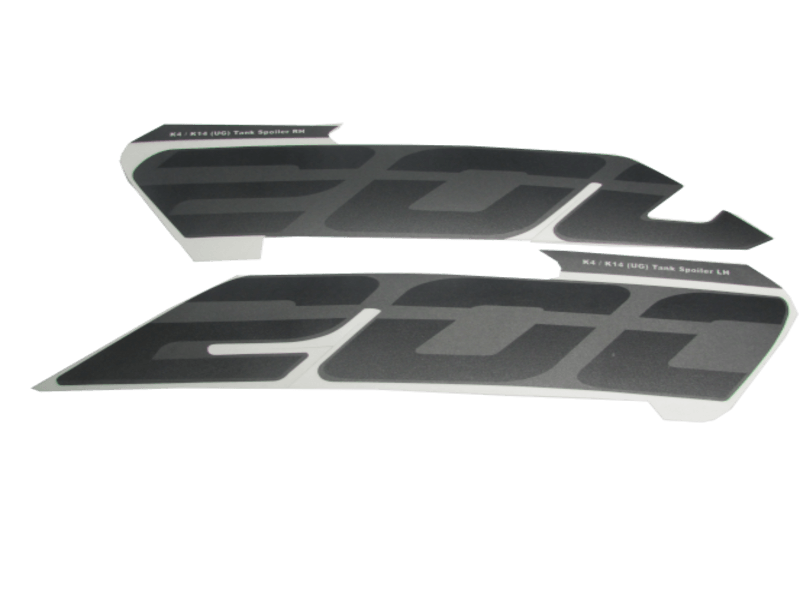 BAJAJ PULSAR NS200 EURO IV YAKIT DEPO ETİKETİ TAKIM  EURO 4