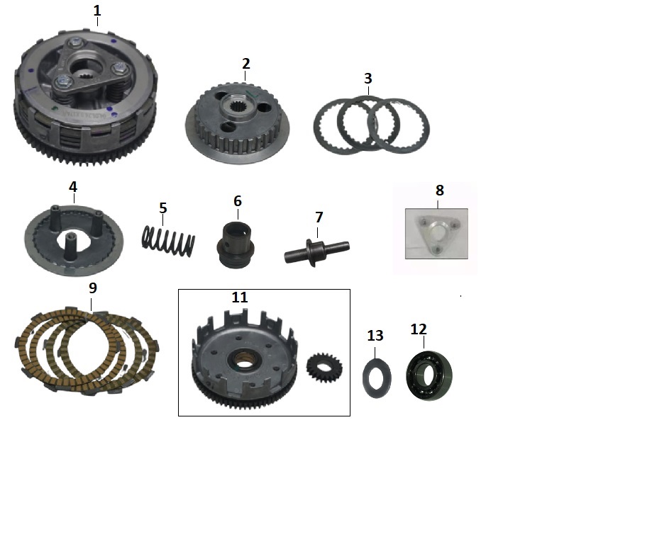 BAJAJ PULSAR N 160 UG DEBRİYAJ GÖBEĞİ - 2
