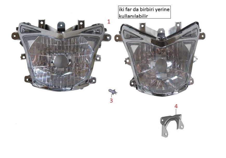 BAJAJ DISCOVER 150F FAR AMPULÜ  35X35W - 2