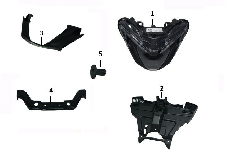 BAJAJ PULSAR F 250 FAR BAĞLANTI PLASTİĞİ - 2