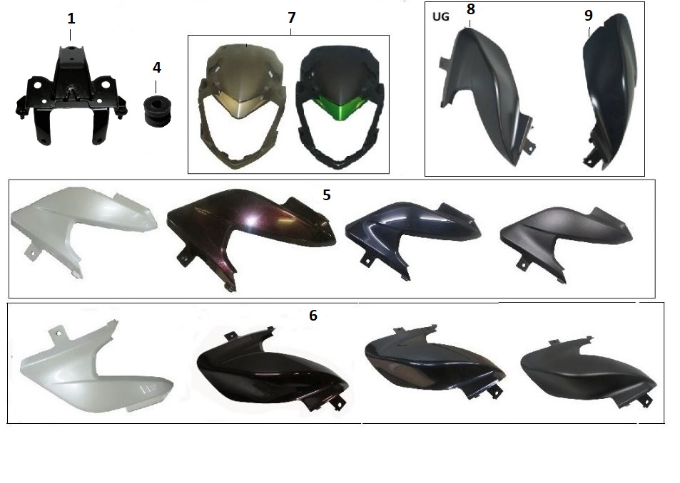 BAJAJ DOMİNAR 400 UG FAR MUHAFAZASI