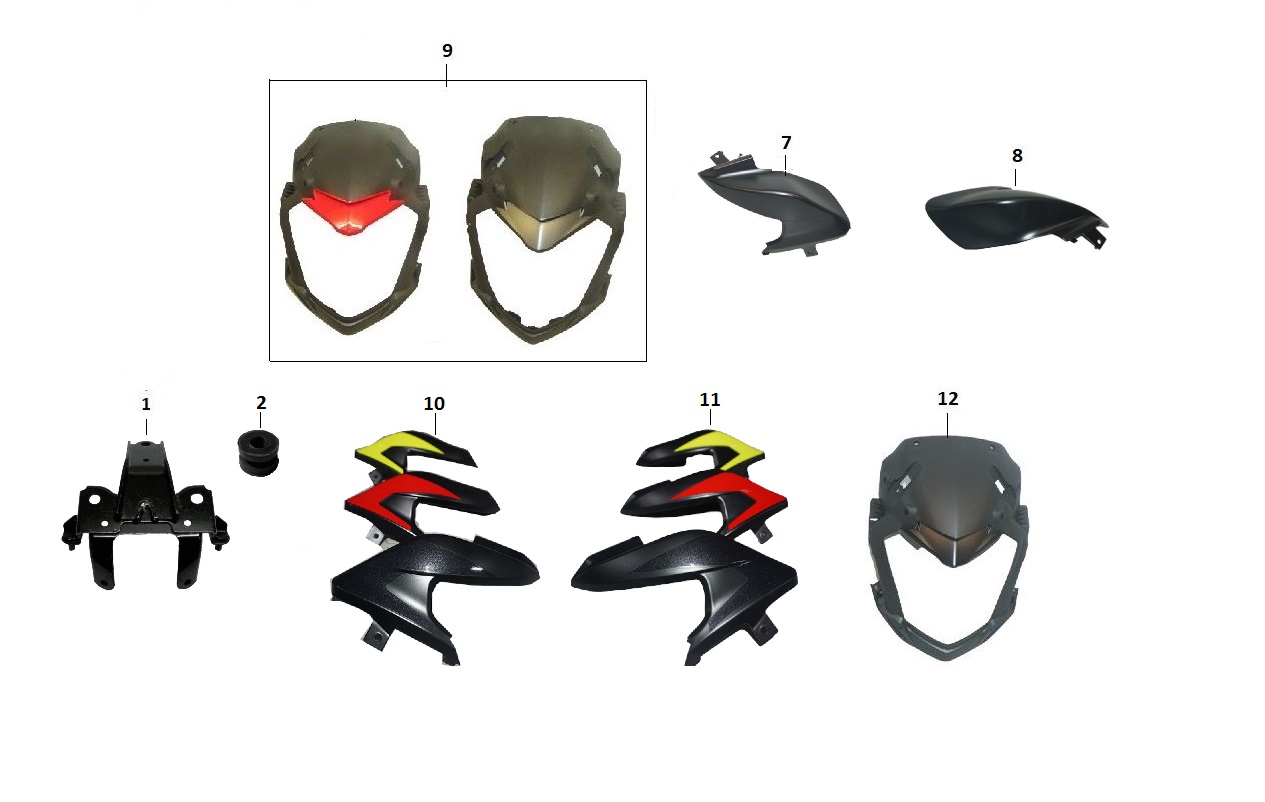 BAJAJ DOMİNAR D 250 FAR MUHAFAZASI