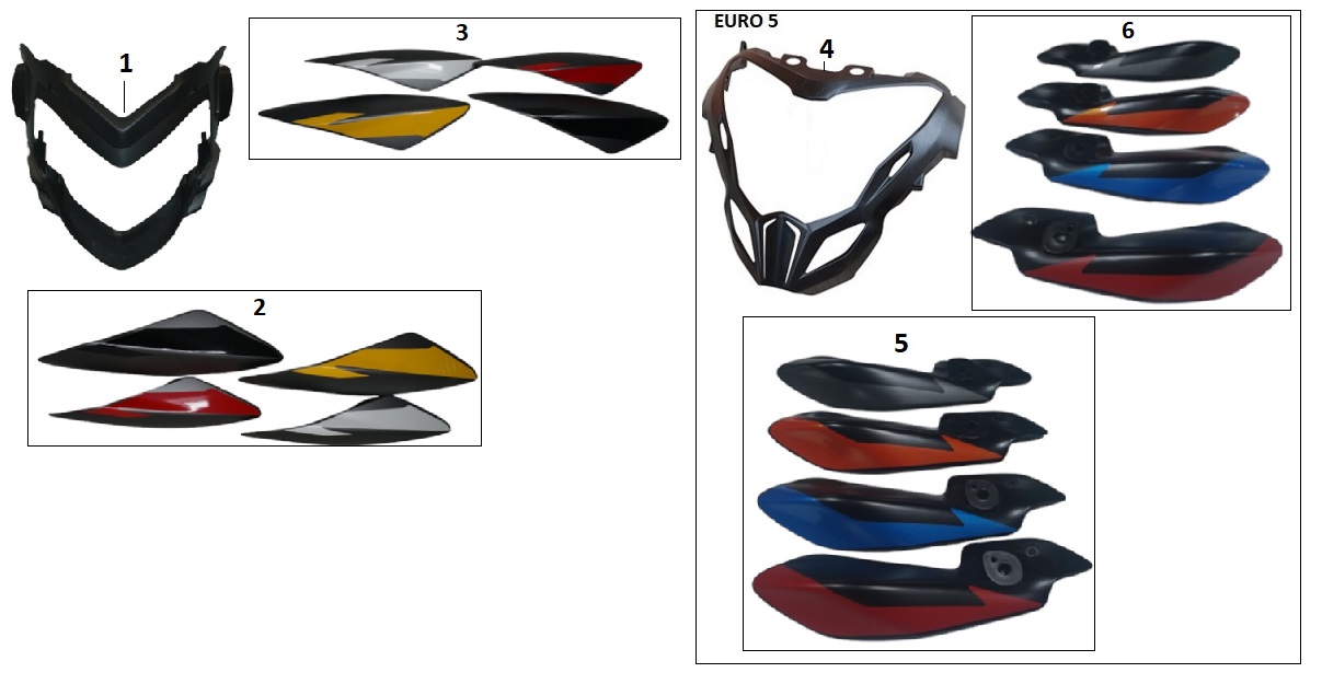 BAJAJ PULSAR NS125 ABS FAR MUHAFAZASI SOL