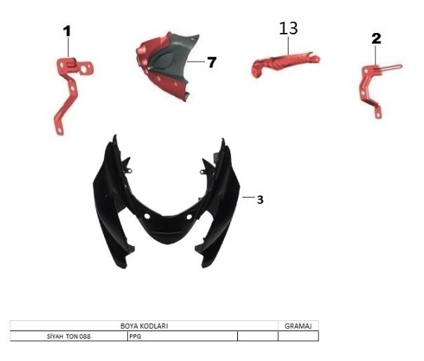 BAJAJ DISCOVER 150F FAR MUHAFAZASI (BOYASIZ) - 2