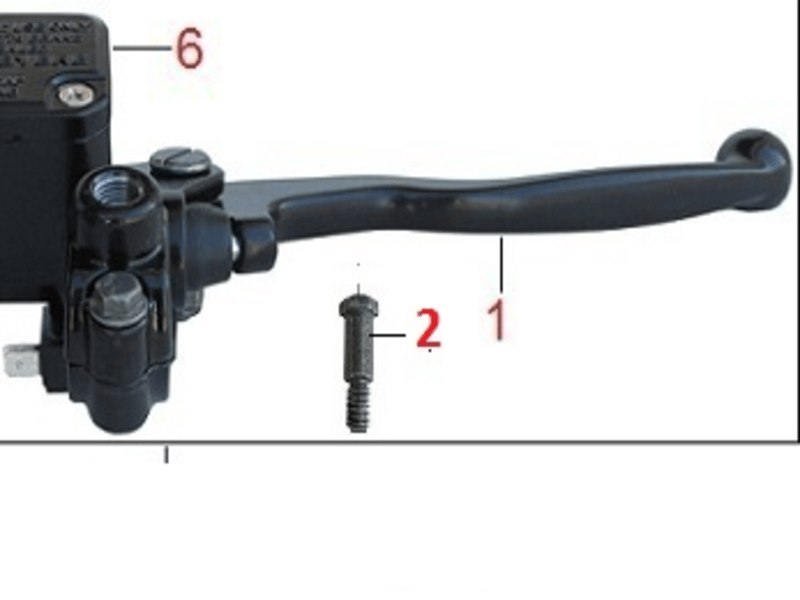 BAJAJ PULSAR NS200 UG FREN HAMİLİ SABİTLEME SACI  ORTA